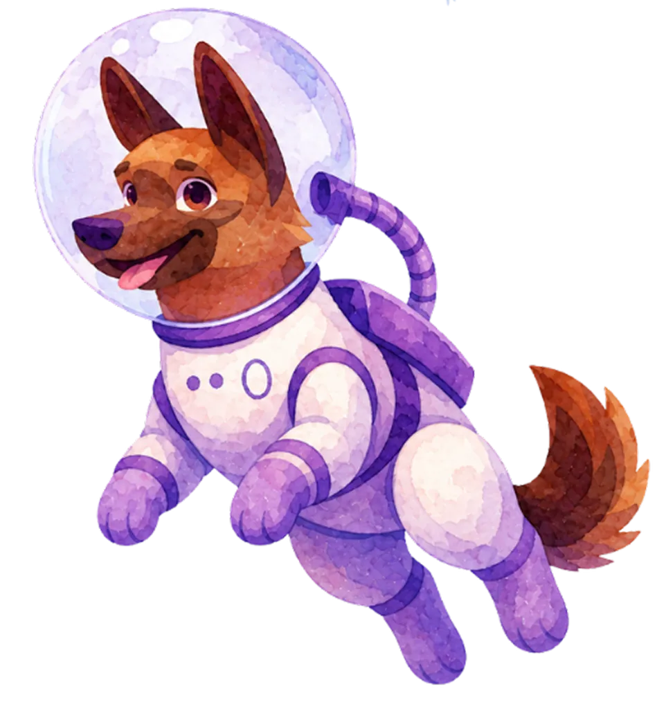 Perrito astronauta